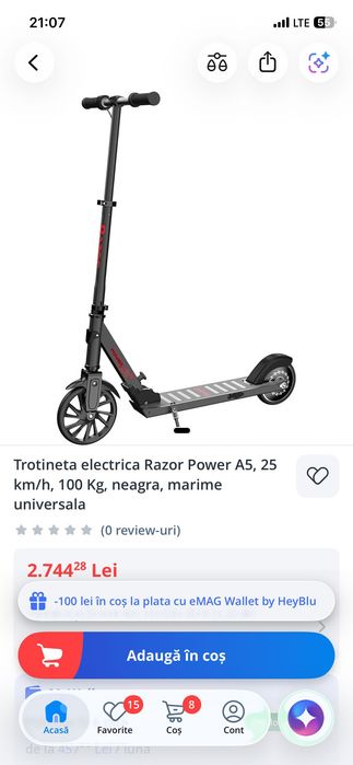 Trotinetă electrică