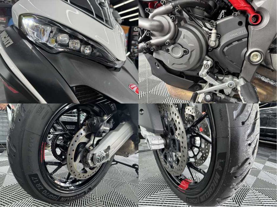 Ducati Multistrada 950 S GP White | 2021 | Euro 5 | Skyhook | QuickShift | Full LED