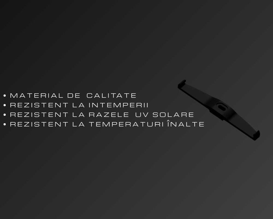 Suport număr înmatriculare slim simplu