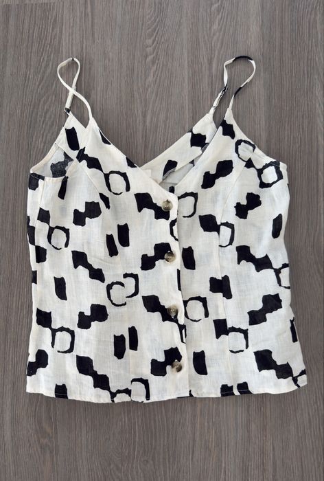 Дамски комплект HM панталон, блузка , потник размер 34. / XS