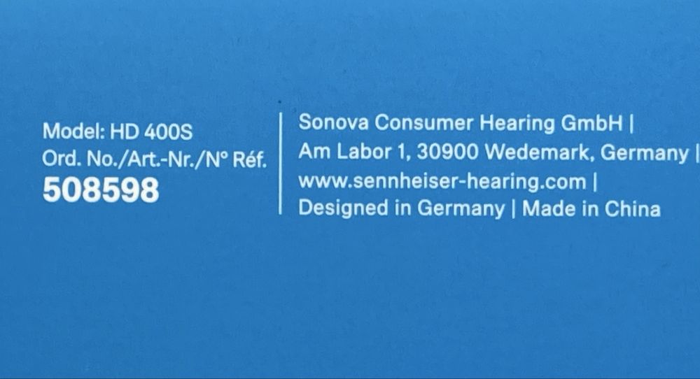 Casti Sennheiser HD 400S