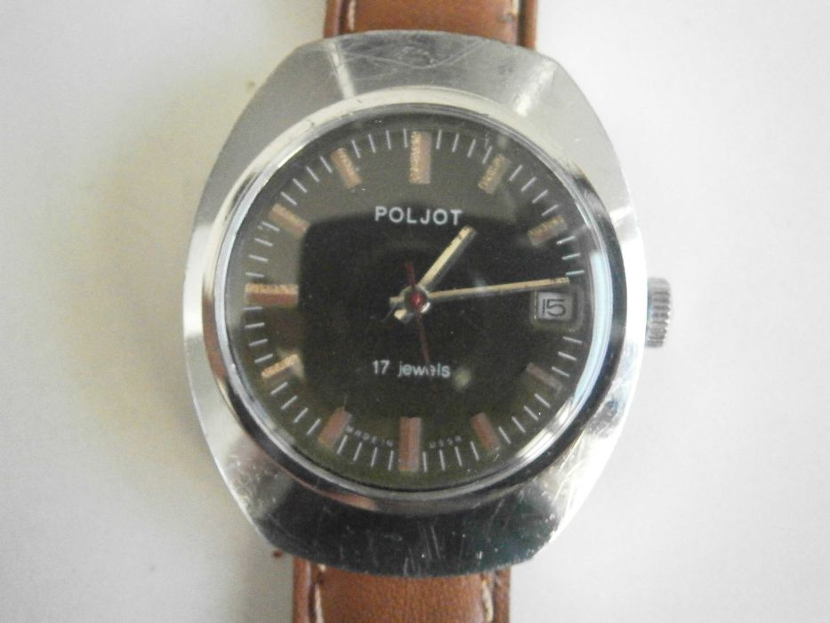 POLJOT, 17 jewels, cal. 2614.2H, 37,0 х 44mm, XL case, made in USSR