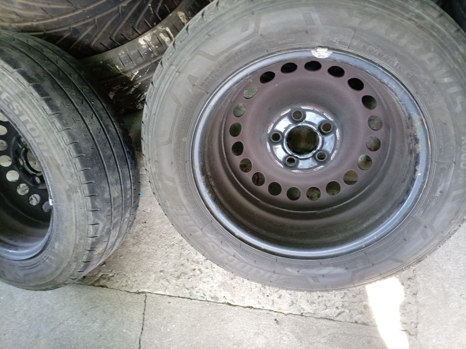 Джанти с гуми 5х120 R16  VW T5 4бр.