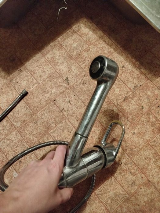 Кухня горни шкафове mdf и мивка с батерия (вкл. сифон)