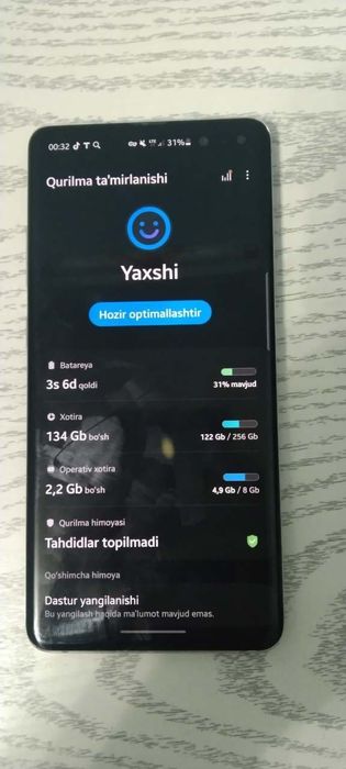 Samsung galaxy S10 5g 8. 256gb