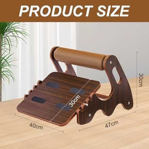 Нова Регулируема дървена поставка за крака ергономичен дизайн, 3 нива