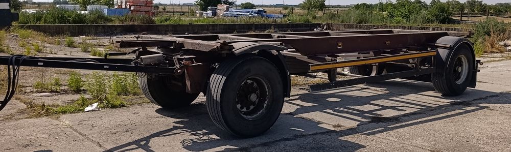 Vând remorca 18 to pentru containere BDF sau maritim