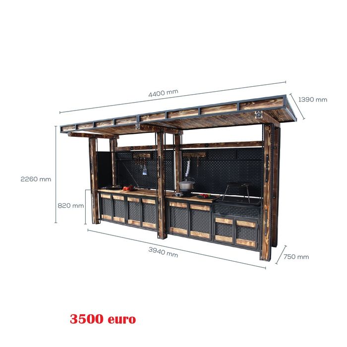 Grătar de curte , gradină , foisor , grill