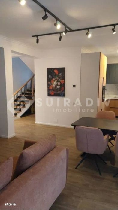 Casa tip duplex, 5 camere, 3 bai, complet dotat- Floresti