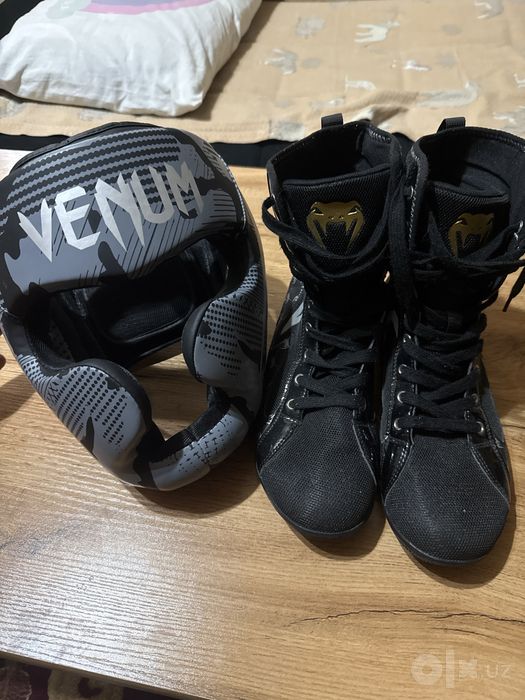 Venum экипировка шлем боксерки