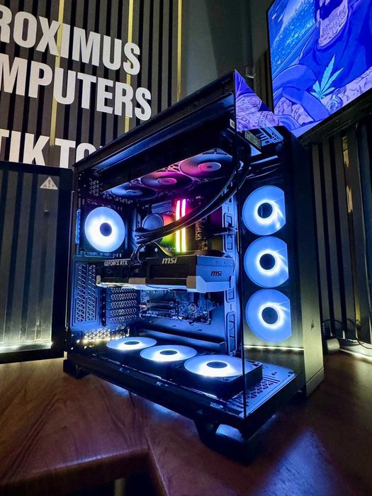 PC Ryzen 9800x3d, RTX 5090 MSI, 32GB 5600MHz, 2TB, 1000W,TVA,Garantie