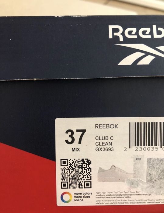 Adidași Reebok Club C clean