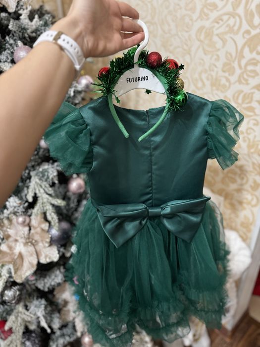 Костюм ёлочки  платье