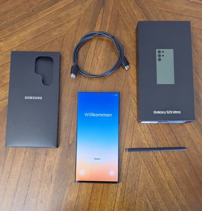 Samsung Galaxy S23 Ultra Green 256GB – Full Set + Accesorii