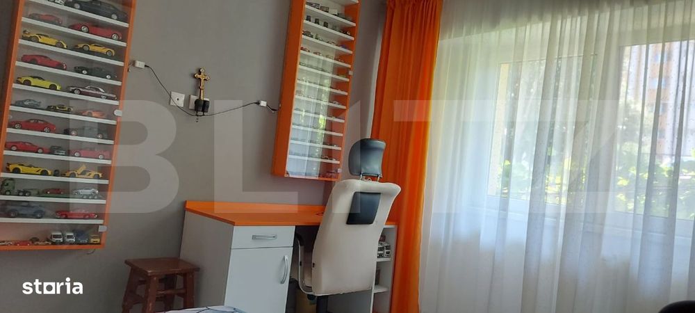 Apartament 5 camere, 100 mp, parter, pivnita 100 mp, zona Calvaria Man