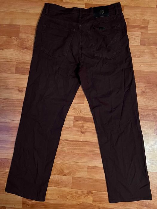 Pantaloni/ Blugi Trussardi maro pentru barbati