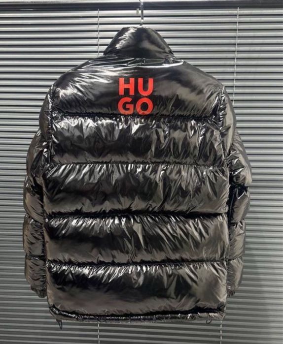 Geaca Hugo puffer - geaca cu puf natural de gasca