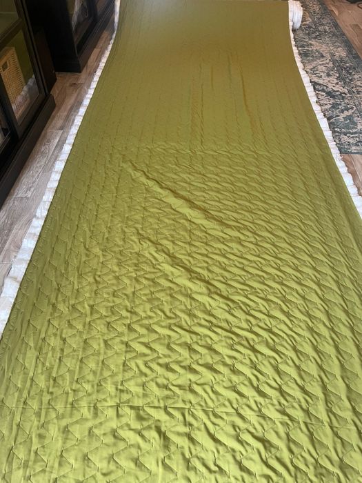 Material Geaca Fas Poliester Matlasat Verde 32 metri