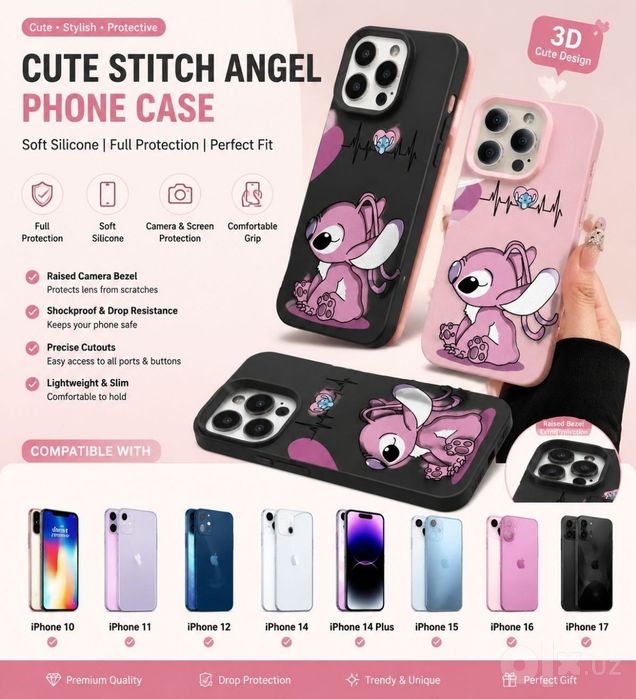 IPhone 13 pro max uchun chexol