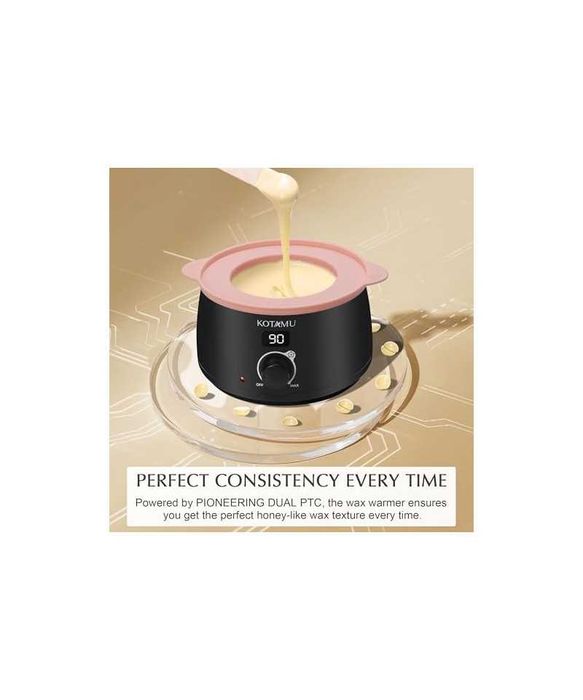Kit ceara epilare cu incalzitor ceara, KOTAMU