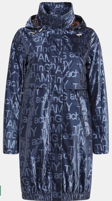 Плащ женский с логотипом