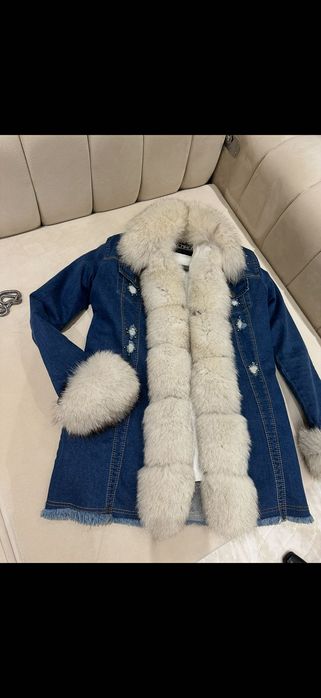 Парка естествен пух