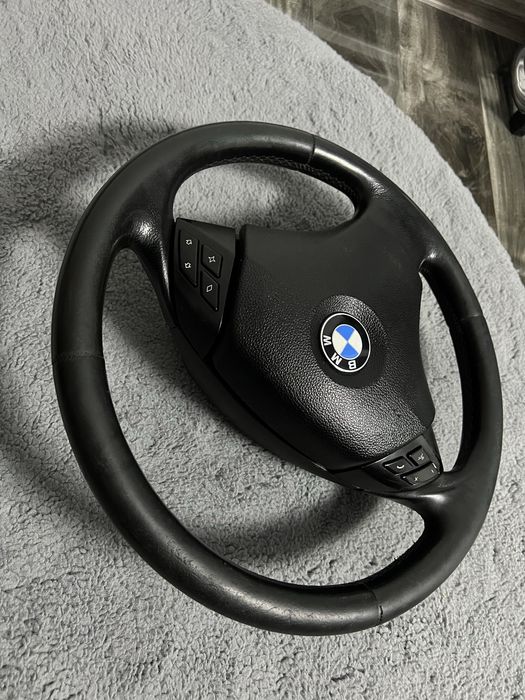 Volan Complet Bmw Seria 5 e60 / e61 Facelift Cheie Tip Cartela