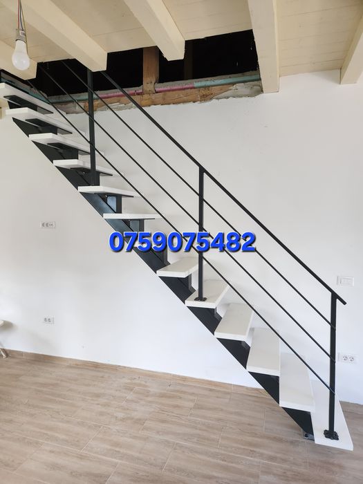 Scari metalice interioare și exterioare