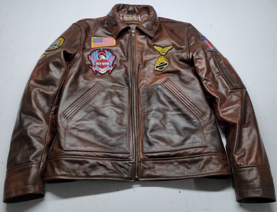 Geaca  moto Harley Davidson Piele