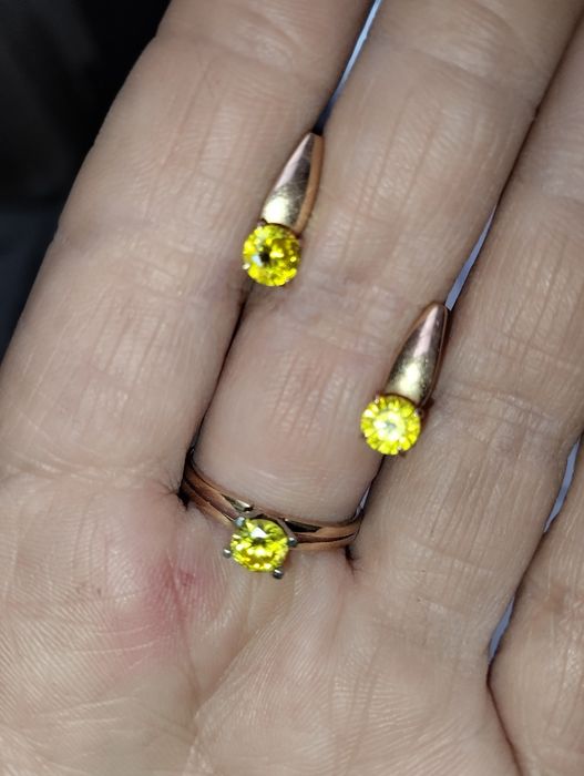 Комплект   золото