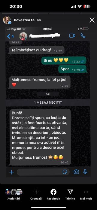 Meditații limba engleză