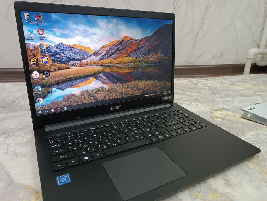 НОУТБУК Acer + Документы, Современный notebook.
