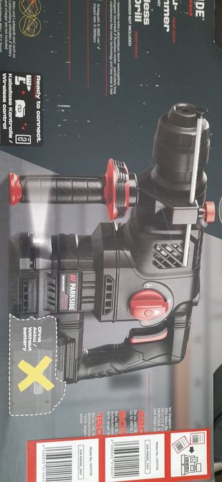Rotopercutor 20v/5.8 j parkside performance