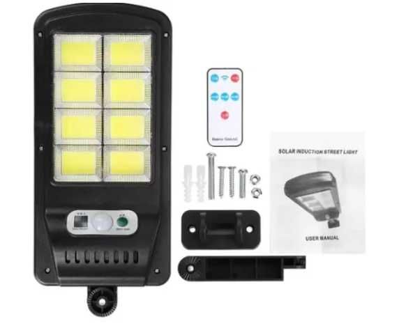 Set x4 Lampa cu Incarcare Solara 150W, 160 LED-uri