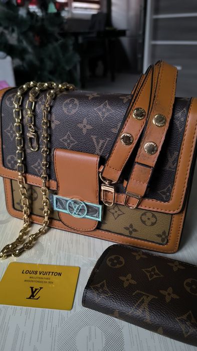 LOUIS VUITTON дамска кожена чанта