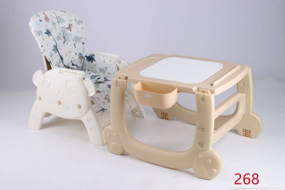 Детский стол стул для кормления трансформер
