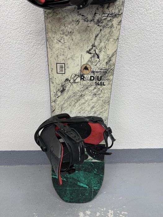 placa snowboard burton radius 145 cm