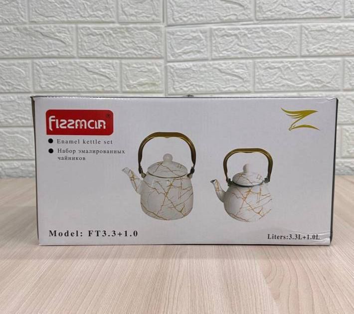 Мраморная чайник