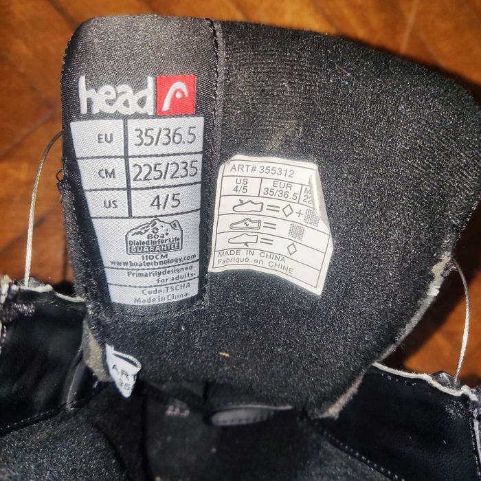 Нови Детски сноуборд обувки Head  Boa