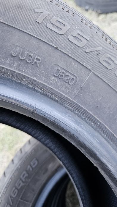 4бр гуми 195 65 15 дот 20 дънлоп