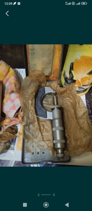 Новый микрометр СССР