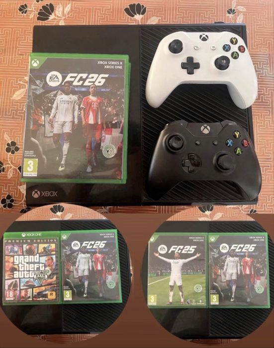Xbox one cu 2 manete
