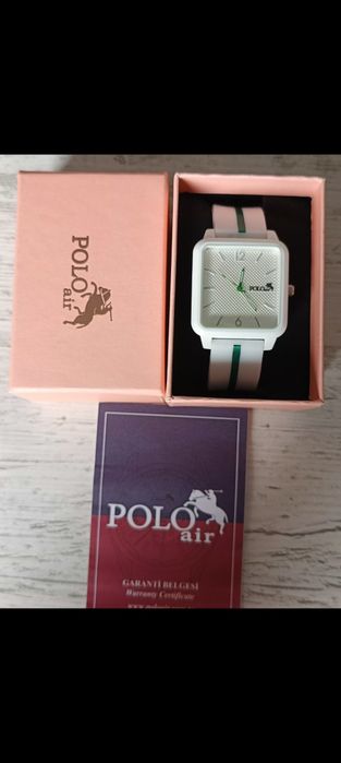 Ceas quartz femei/fete/bărbați Polo Air,nu automatic-nou,cutie