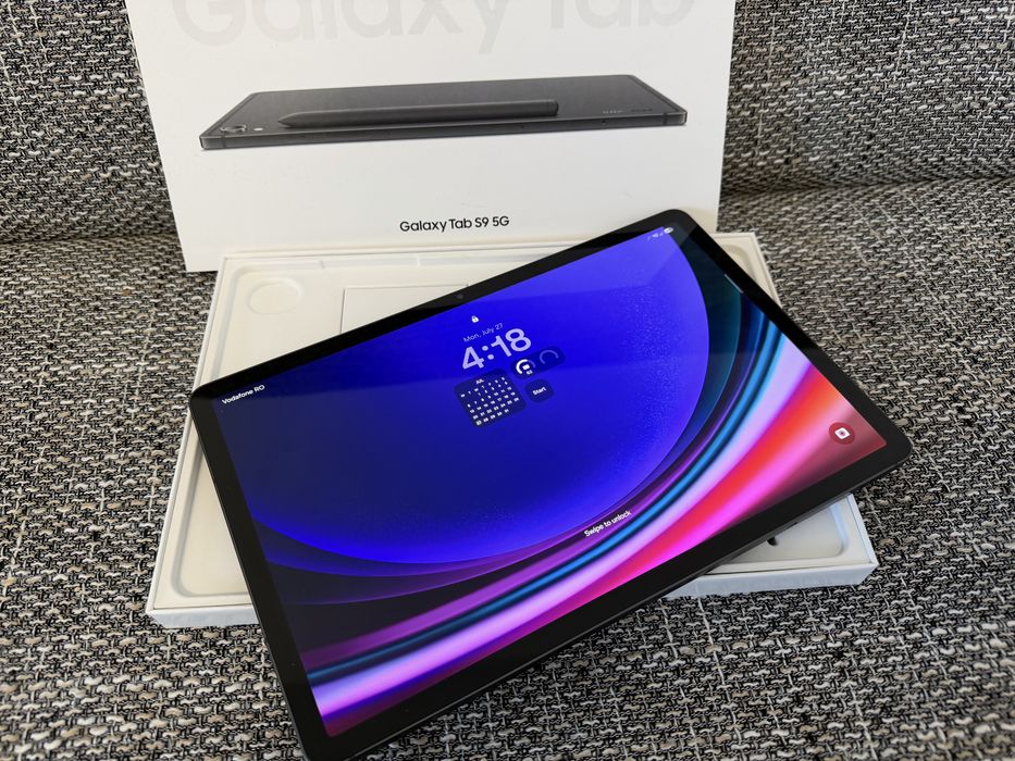 Galaxy tab s9 Graphite 5G 8/128gb