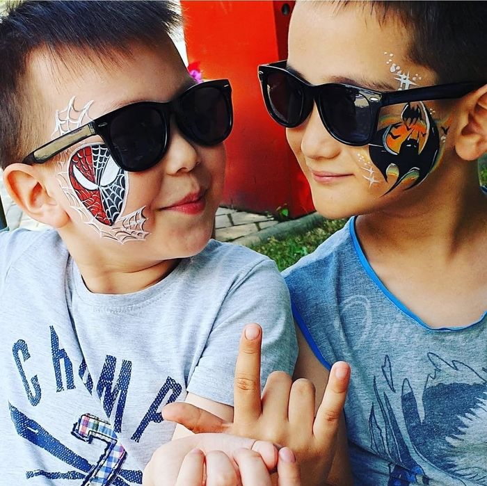 Аквагрим + блесктату!!!