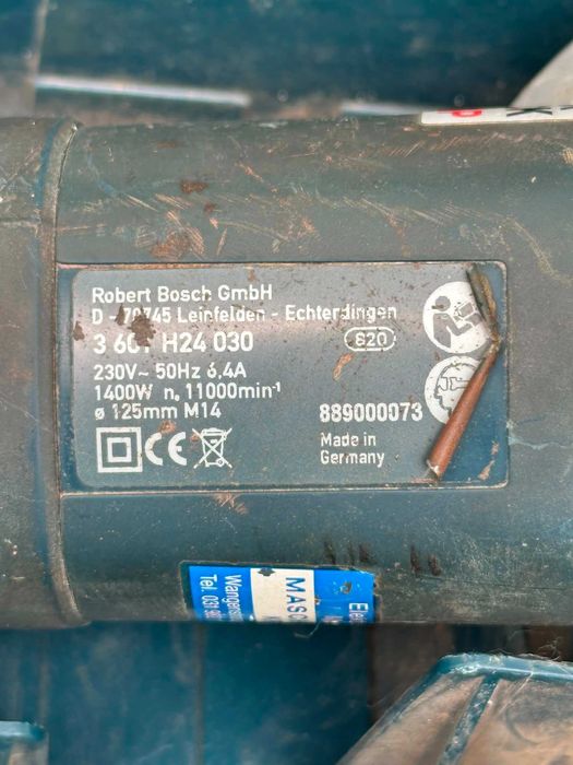 Ъглошлайф BOSCH GWS14-125 Professional