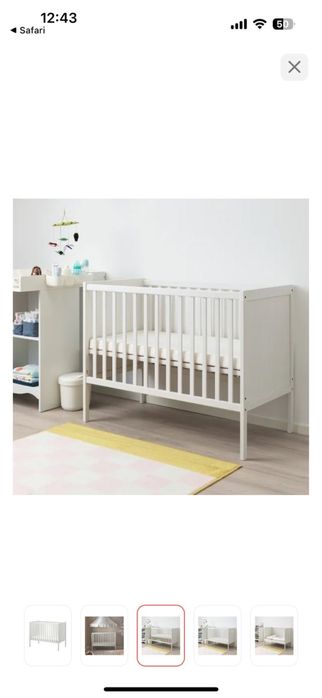 Кроватка для новорожденных ikea sundvik