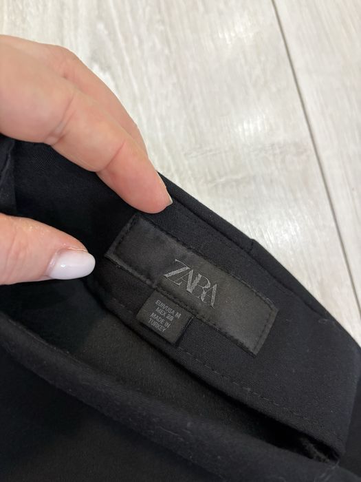 Zara черна пола-панталон