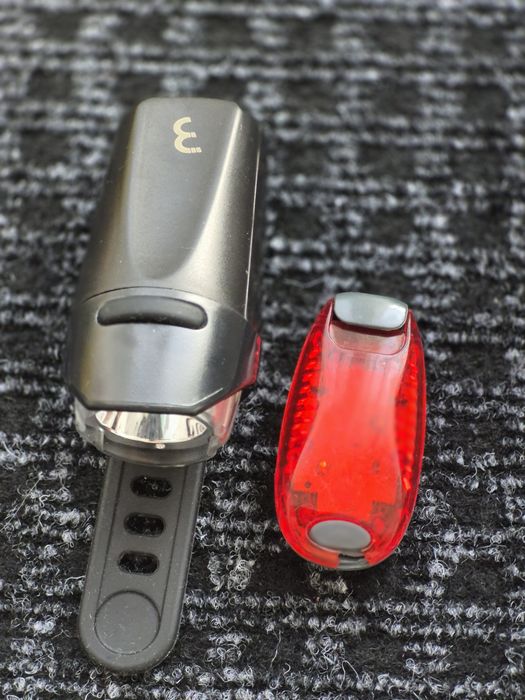 Set Far + Stop LED wireless cu semnalizare bicicleta