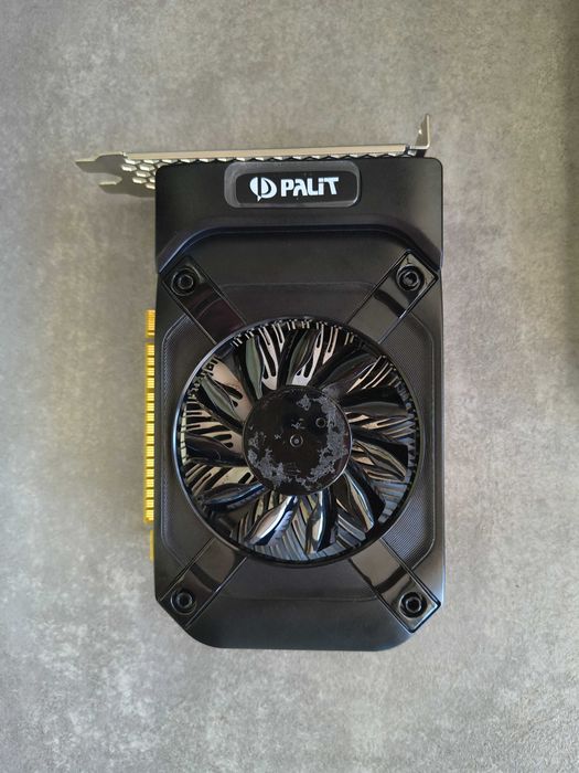 Видео карта Nvidia 1050ti PALIT Single Fan